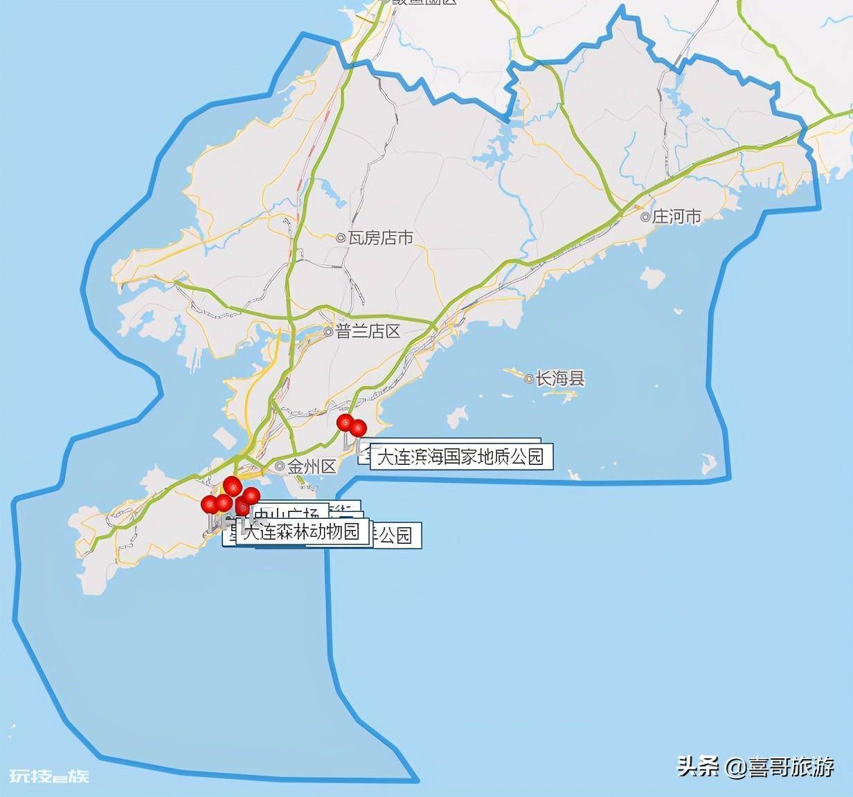 大连旅游必去十大景点(辽宁大连自驾游景区排行榜前十名)-图片1